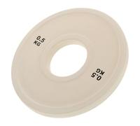 Plaque de Poids pour Barre D’haltères 0,5kg en Caoutchouc | Disque de Musculation Léger et Polyvalent, Facile à Utiliser, pour Changer les Charges à Maison