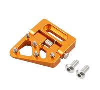 Plaque de Pointe étape de pédale arrière Compatible avec 690 SMC R 390 Adventure 390 790 890 990 950 1050 1190 1290 Super Adventure R S T Modèles(Orange)