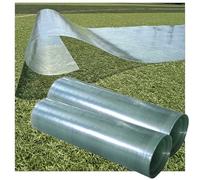 Plaque De Polycarbonate Panneaux De Toiture,Feuilles De Fibre De Verre,Panneaux De Serre,Feuilles De Remplacement Pour Auvent Abris Jardin,Plaques De Toiture en Polycarbonate,WxL-1x5m/3.3*16.4ft