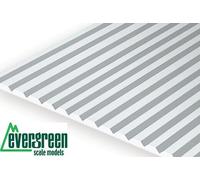 Plaque De Polystyrène Evergreen Modèles 1X150X300 Mm Grille 0,75 4030
