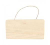 Plaque De Porte 21x11 Cm Bois