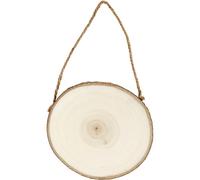 plaque de porte avec serrure bois unisexe 14 x 1,5 cm