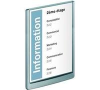 Durable Plaque de porte Click Sign 486737 A4 210 x 297 mm Gris graphite