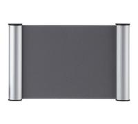 Plaque de porte clip, 180 x 115 mm - A6, argent