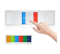 Plaque de porte de bureau 6 options, Panneau "Ne pas déranger", Plaques de porte, Plaque coulissante, Plaques à fonction coulissante, Veuillez frapper, De retour dans un instant