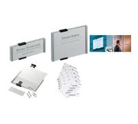 Durable Plaque de porte INFO SIGN - 4802 (l x H) 149 mm x 148.5 mm métallique, argent 480223