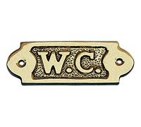 Plaque de porte, en laiton. Sea-Club