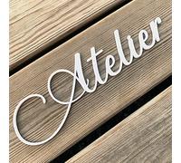 Plaque de Porte Maison - Toilettes, Salon, Chambre, Buanderie, Bain, Cuisine, Mot Décoratif Porte Autocollant 3D Plexi Noir Blanc Or Argent