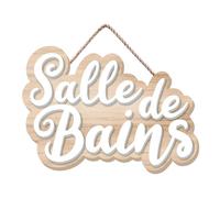 Plaque de porte pour Salle de Bain