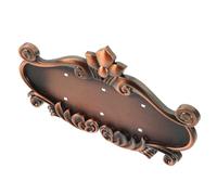 Plaque de Porte Vierge Marron en Plastique, Numéro de Porte Vide