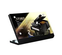 Plaque de présentation en acrylique pour piano à queue LEGO® 21323 (kit Lego non inclus)