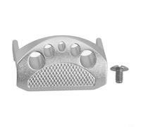 Plaque de pressage de rechange avec vis et tournevis pour moulinets Baitcast ABU B3 B5 P3 P4 P5 X4 PRO BEASTmax4sx (argent)