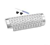 Plaque de presse en aluminium CNC pour Shimano-23 CQ BFS-24 CQ 31 30 21 CQ101 100 Pièce de réparation antidérapante avec kit d'outils (argent)