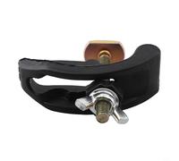 Plaque de presse pour machine à graver, pince d'arc de table en T avec plaque de pression de 80 mm/100 mm, plastique + métal CNC pour travail du bois (C)