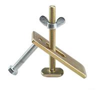 Plaque de presse robuste pour machines de gravure CNC avec pince réglable pour tables en T (A)