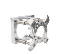 plaque de pression automatique CNC 1 pièce de plateau automatique de diamètre 65 80 85 90 100 105 125 mm, support de broche, pied-de-biche flottant(90mm)