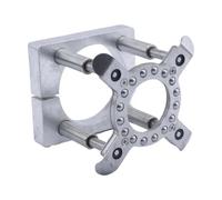 plaque de pression automatique CNC 1pc 65mm 80mm 85m support de fixation ensemble CNC plaque de pression automatique avec trou tête flottante(Arylic 85)