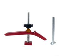 Plaque de pression de serrage en T pour le travail du bois et du métal, ensemble de plaques de presse en alliage d'aluminium avec bouton de réglage rapide, compatible