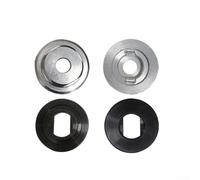 Plaque de pression en alliage pour machine à découper le marbre 4100 - Diamètre 34 mm, finition noire et argentée, 1 paire d'accessoires de rechange