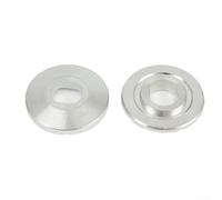 Plaque de pression pour machine de découpe LS1040 avec boulon de lame de scie M8 x 18 mm, construction en alliage et acier au carbone, noir, 45 mm de diamètre