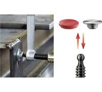 Plaque de pression remplaçable (TG / GZ / GMZ, saillie 100-120 mm) Bessey 3101183