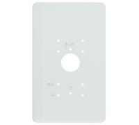 Plaque de propreté largeur 150 mm en PVC blanc pour gt1d, gt1a et gt1m3l - AIPHONE PPAVE