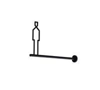 Plaque de Propreté Porte Signalisation Créative 3D For Toilettes Publiques, For Hommes Et Femmes, Suspendus Sur Le Côté, WC(Color-03)