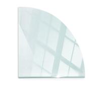 Plaque de protection 100x100 a cheminée Transparent Plaque décorative de cheminée