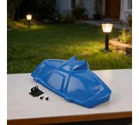 Plaque de protection bleue pour débroussailleuse sans fil 24 V 124-03 KST 2224b-03 - Protection de rechange en plastique pour bloquer les débris pendant les tâches de coupe d'herbe (cloison + 1 pièce)