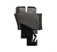 Plaque de protection contre l'eau courante pour Mercedes Classe GLC pour W253 2016 2018 offrant une protection contre l'eau et les débris sur les rails de toit (noir gauche)