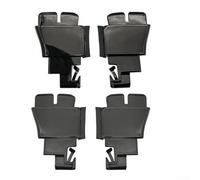 Plaque de protection contre l'eau de toit pour Mercedes Classe GLC 2016 2018 pour W253, offre une protection et un look raffiné pour les rails de toit (noir gauche)