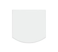 Plaque de protection contre les étincelles arc segment de verre 110 x 100 x 0,6 cm