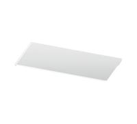 Plaque de protection contre les étincelles universel en verre, 6 mm ESG - Termatech Rectangulaire 500 x 1000 mm