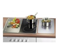 Plaque de protection cuisson - WENKO - Lot de 2 - Verre trempé - 30x52 cm - Transparent
