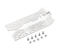 Plaque de protection de batterie antidérapante en acier inoxydable pour télécommande Traxxas TRX4 1/10