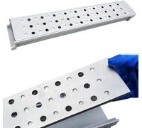 Plaque de protection de canal de drainage extérieur pour pavés en pierre - Kit de drainage de tranchée avec couvercle de grille pour terrasses, allées, piscines et jardins - Solution de vidange de