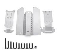Plaque de Protection de châssis en Acier Inoxydable, Avant et arrière 1/16 for TR-axxas Mini Maxx 107154-1 Mini XRT 108076-1, pièces de Mise à Niveau