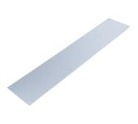 Plaque de protection de porte en acier inox poli 8/10 - 200x730 mm DUVAL