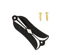 Plaque de protection décorative en forme de clochette avec vis 2 trous pour guitare électrique