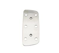 Plaque de Protection en Acier Inoxydable for pédale d'accélérateur et de Frein for Adulte Nin-ebot for Gokart Pro, Accessoires(1 pcs)