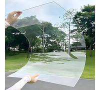 Plaque de protection en polycarbonate pour serre, garage, tonnelle, véranda, panneaux de protection UV, 2,5 mm d'épaisseur, facile à découper, taille 1,6 x 3 m