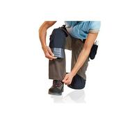 BP 1839-000-53-One Size Lot de 3 paires de genouillères EN 14404 Type 2 Gris foncé Taille unique