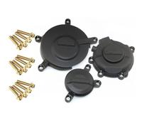 Plaque De Protection Moteur pour Course pour Suzuki pour GSXR600 pour GSXR750 2006-2023 K6 K7 K8 K9 L0-M3 pour GBRacing Motorcycles Housse De Protection du Moteur Moteur Couvercle(One Set 3 PCS-GD)