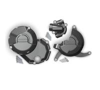 Plaque De Protection Moteur Pour DUCATI Pour Moto Pour HYPERMOTARD 950 950 SP 950 Pour RVE 2019-2023 Pour MULTISTRADA 950 2019-2022 Couvercle De Protection Du Moteur Plaque Bash Moteur(Carbon fiber ap