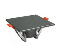 Plaque de protection murale pour trou de cheminée - Outil de couverture pour plafonnier encastré - Pour dissimulation améliorée et durable