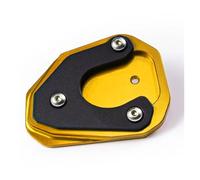 Plaque de protection pour béquille latéralede moto Pour MT800 650MT 650 TR-G Accessoires Support De Rallonge Pour Béquille Latérale Moto(A- gold)