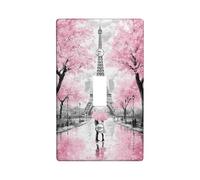 Plaque de protection pour interrupteur Spring Peach Cherry Blossom - Style parisien - Plaques murales thermoplastiques - Taille standard