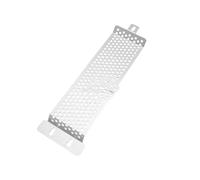 Plaque de protection pour moto pour huile radiateur pour couvercle refroidisseur moteur pour Triumph pour T100 T214 Moto de course pour radiateur(B Silver)