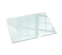 Plaque de Protection Sol 100x70 cm Épaisseur de 4 mm Pare-feu de Cheminée et Poêle Élégant Transparent Protection Cheminée Verre Trempé Rectangulaire - Dimensions et Formes Variées