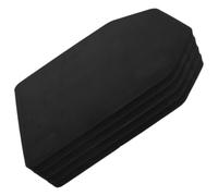 Plaque de Protection Thoracique 4 Pièces Noire EVA | Insert Solide, Réduit les Chocs, Intégration Facile au Gilet, pour Sparring et Arts Martiaux